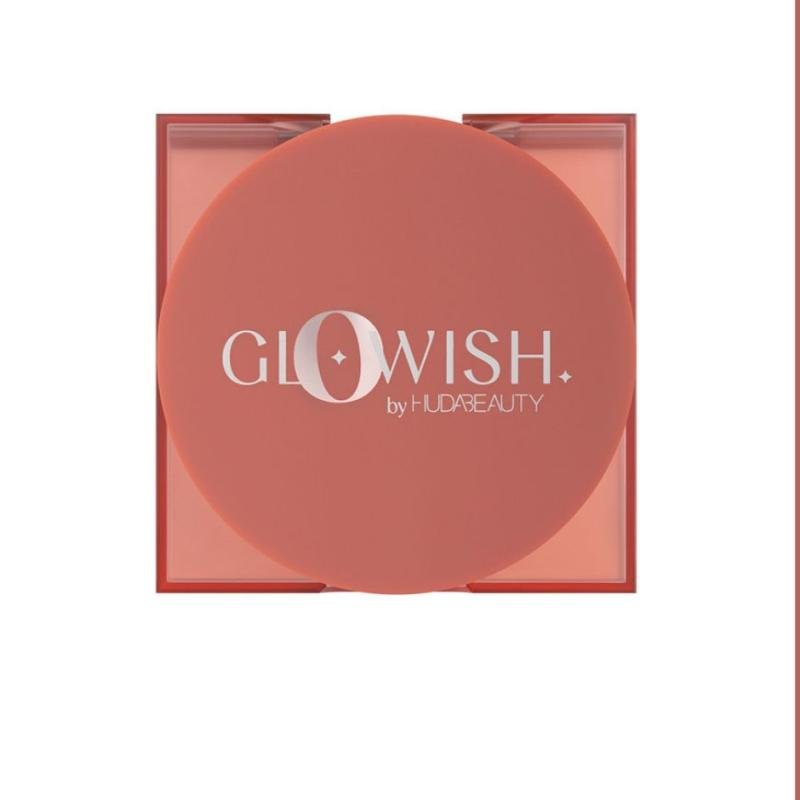 Huda Beauty Glowish Cheeky Vegan Blush Powder in Sassy Saffron (Various Shades)