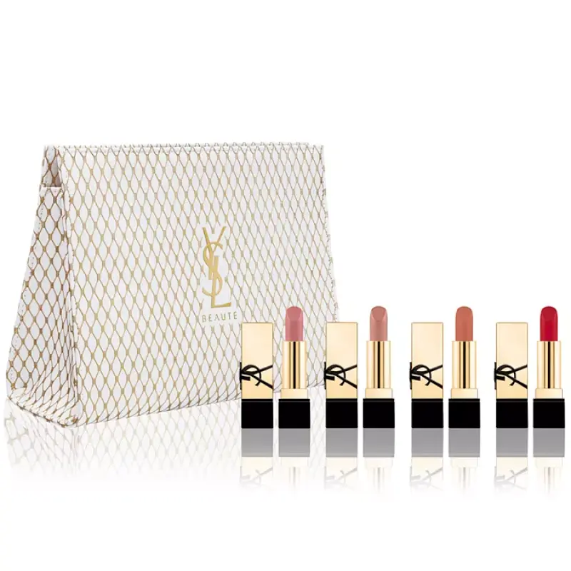 Yves Saint Laurent 5-Pc. Rouge Pur Couture Satin Mini Lipstick Set