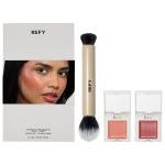 REFY Cream Blush Duo with Duo Face Brush Gift Set