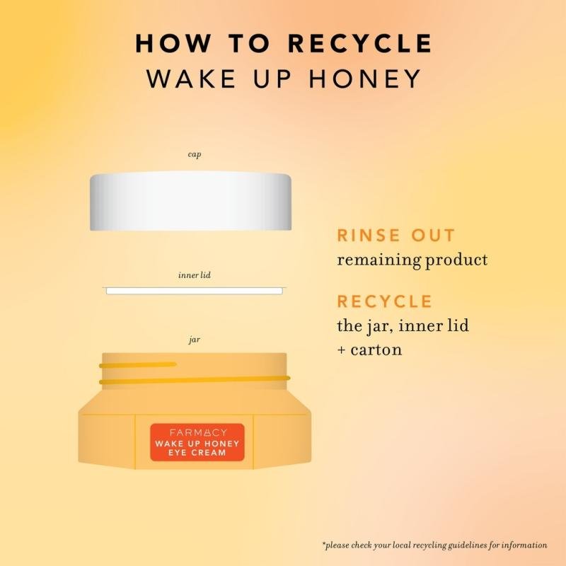 Farmacy Wake Up Honey Eye Crème  Brightening Vitamin C