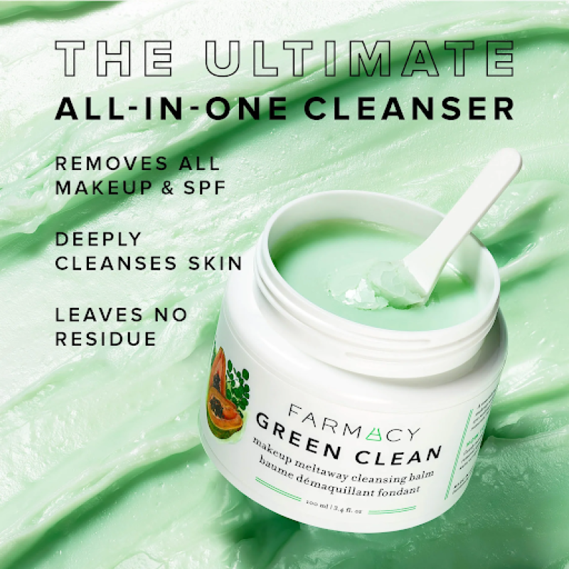Farmacy Green Clean- makeup meltaway cleansing balm