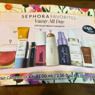 Sephora Favorites Vacay All Day Sun- Ready Beauty Favorites