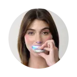 MOON ORAL BEAUTY Platinum Pro Glow Teeth Whitening Device