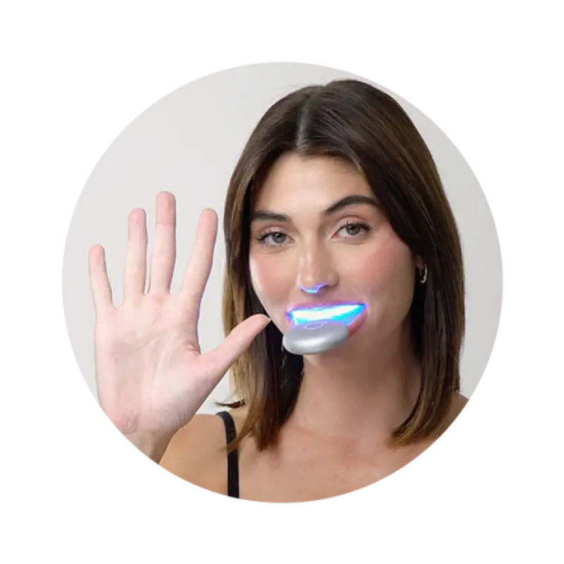 MOON ORAL BEAUTY Platinum Pro Glow Teeth Whitening Device