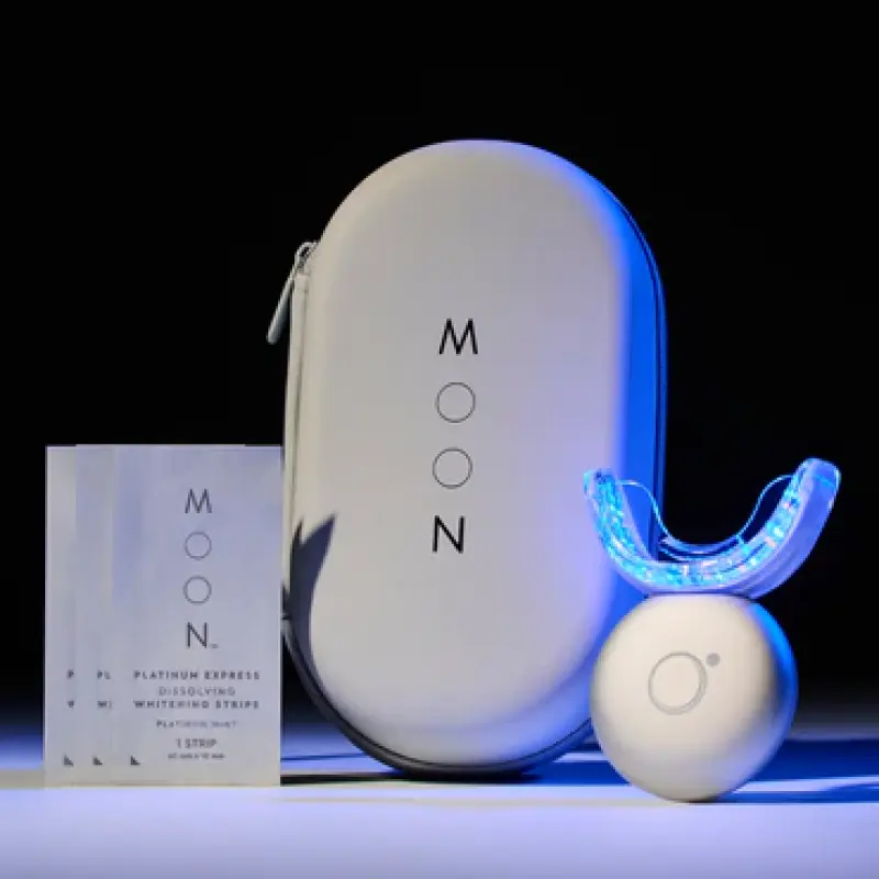 MOON ORAL BEAUTY Platinum Pro Glow Teeth Whitening Device