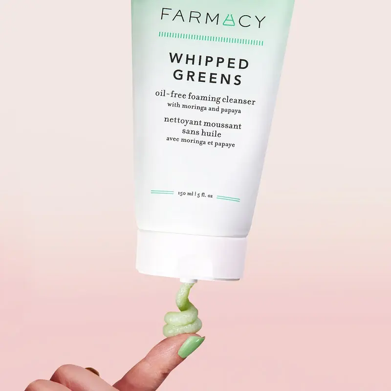Farmacy- Whipped Greens Oil Free Foaming Cleanser