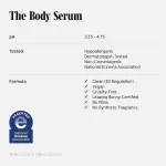 Nécessaire  The Body Serum - With Hyaluronic Acid, Niacinamide + Ceramide