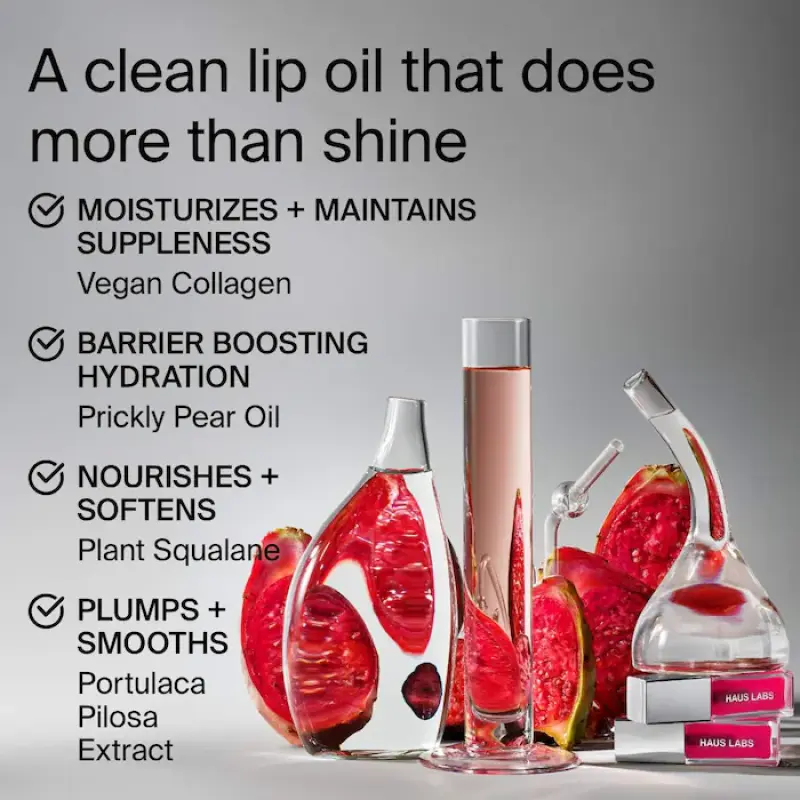 HAUS LABS BY LADY GAGA  Mini PhD Hybrid Hydrating Tinted Lip Oil