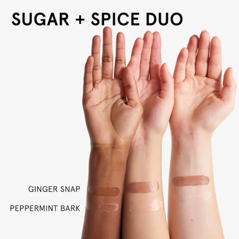 Glossier  Sugar + Spice Balm Dotcom Lip Balm Duo