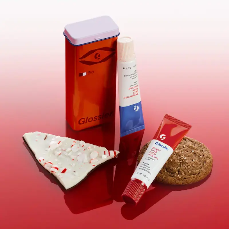 Glossier  Sugar + Spice Balm Dotcom Lip Balm Duo