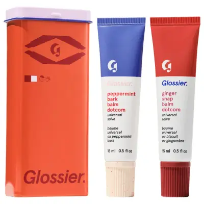 Glossier  Sugar + Spice Balm Dotcom Lip Balm Duo