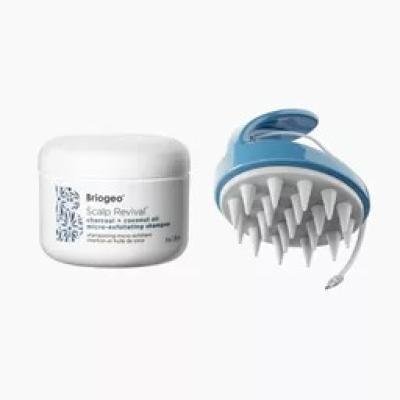 BRIOGEO Scalp Revival Shampoo and Scalp Massager Gift Set