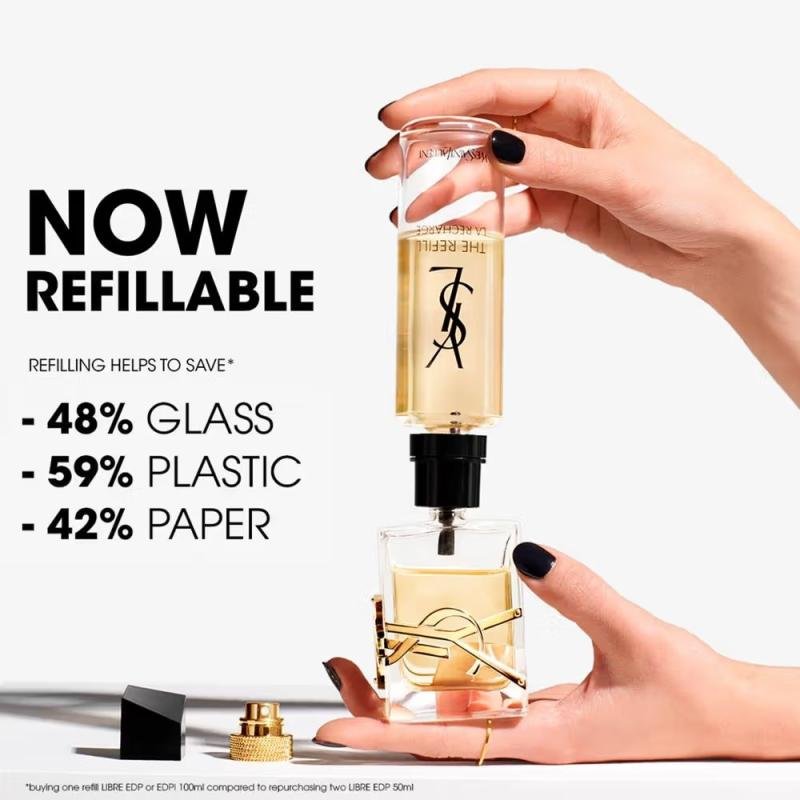 Yves Saint Laurent Libre Eau De Parfum With Lavender Essence,